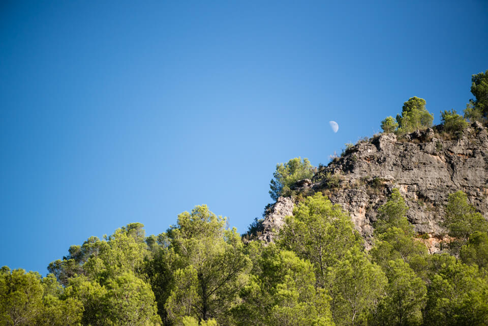 Luna sobre la senda de la Costa SL-CV 17
